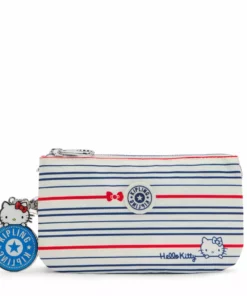 Kipling Retail, LLC Hello Kitty X Kipling Classic Stripes Zipper Pouch