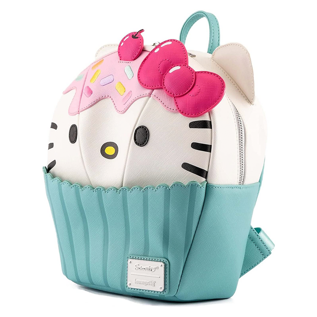 Hello Kitty Loungefly Cupcake Mini Backpack New 5 Hello Kitty Loungefly Cupcake Mini Backpack New