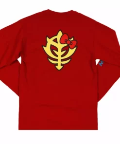BIOWORLD Characters Hello Kitty X Gundam Zeon Longsleeve