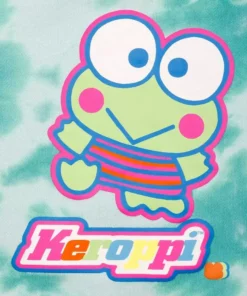 BIOWORLD Keroppi X Dumbgood Cropped Sweatshirt