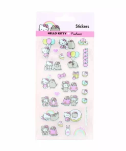 Blueprint Collections Hello Kitty X Pusheen Puffy Sticker Sheet