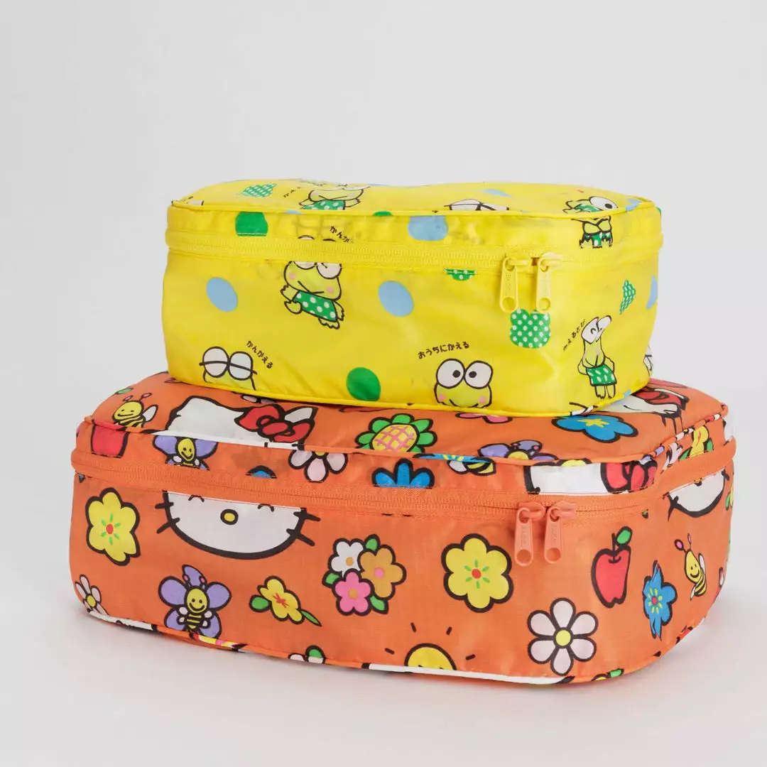 Baggu Corporation Bags+ Hello Kitty And Friends X Baggu Packing Cube Set 3 Baggu Corporation Bags+ Hello Kitty And Friends X Baggu Packing Cube Set