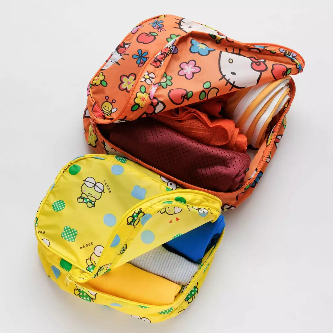 Baggu Corporation Bags+ Hello Kitty And Friends X Baggu Packing Cube Set 4 Baggu Corporation Bags+ Hello Kitty And Friends X Baggu Packing Cube Set