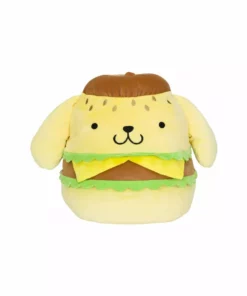 Kelly Toys Pompompurin Burger 8" Squishmallow Plush Squishmallows