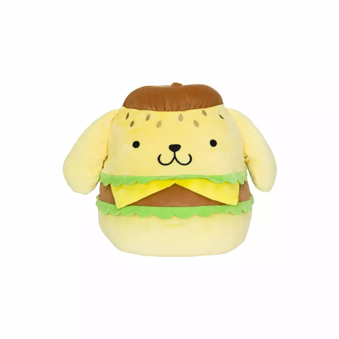 Kelly Toys Pompompurin Burger 8" Squishmallow Plush Squishmallows 3 Kelly Toys Pompompurin Burger 8" Squishmallow Plush Squishmallows