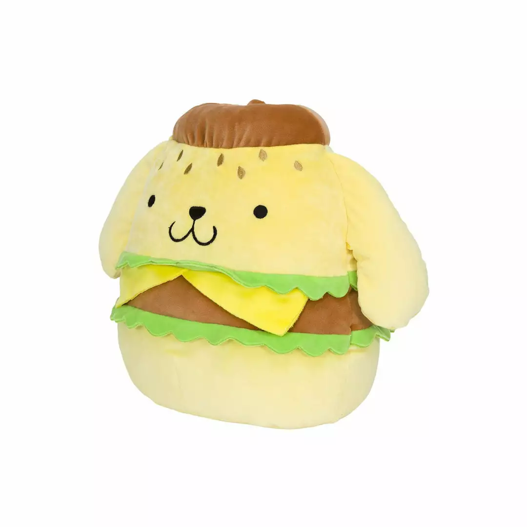 Kelly Toys Pompompurin Burger 8" Squishmallow Plush Squishmallows 4 Kelly Toys Pompompurin Burger 8" Squishmallow Plush Squishmallows