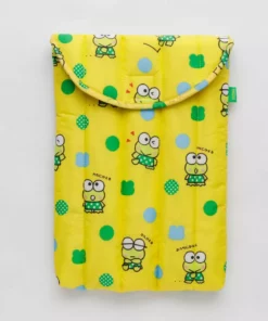 Baggu Corporation Home Keroppi X Baggu Puffy Laptop Sleeve