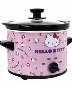 Uncanny Brands, LLC New Hello Kitty 2-Quart Slow Cooker 8 Uncanny Brands, LLC New Hello Kitty 2-Quart Slow Cooker
