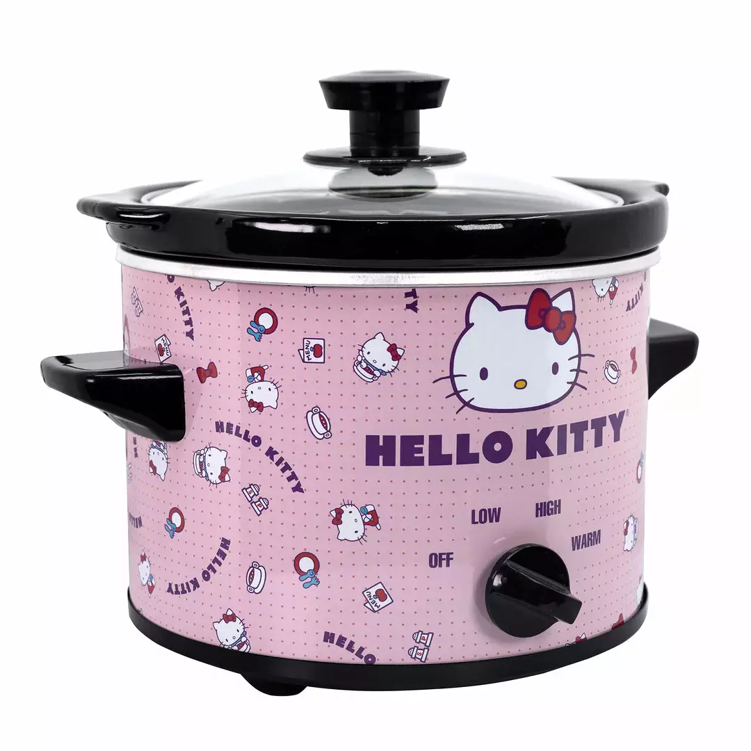 Uncanny Brands, LLC New Hello Kitty 2-Quart Slow Cooker 5 Uncanny Brands, LLC New Hello Kitty 2-Quart Slow Cooker