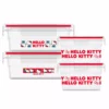 Instant Brands Hello Kitty X Snapware Plastic Kitchen Containers (Set Of 4) Characters
