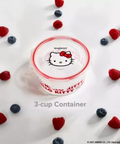 Instant Brands Hello Kitty X Snapware Plastic Kitchen Containers (Set Of 4) Characters
