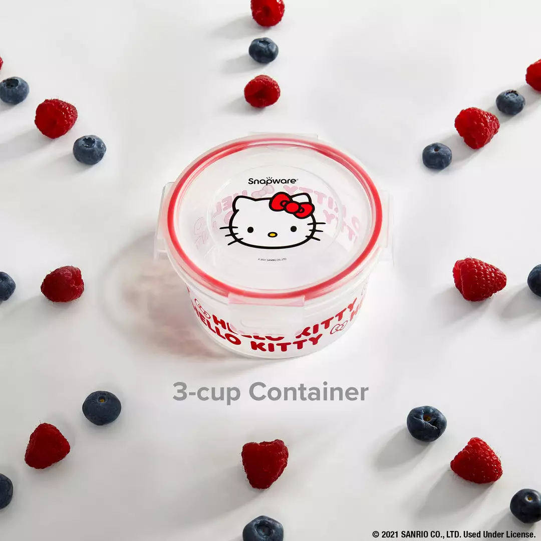 Instant Brands Hello Kitty X Snapware Plastic Kitchen Containers (Set Of 4) Characters 4 Instant Brands Hello Kitty X Snapware Plastic Kitchen Containers (Set Of 4) Characters