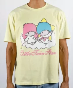 BIOWORLD LittleTwinStars X Dumbgood Classic Tee Characters