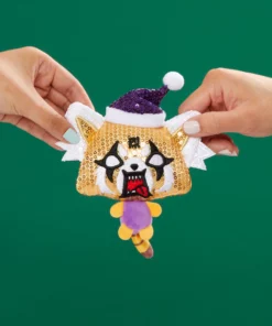 HUNET USA Holiday 2021 Sequin Aggretsuko Ornament