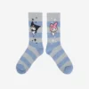BIOWORLD Characters Kuromi & My Melody X Dumbgood Striped Socks