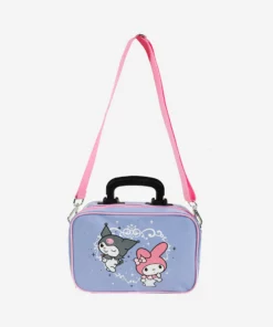 BIOWORLD My Melody & Kuromi X Dumbgood Mini Suitcase Bag Characters