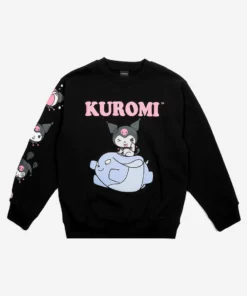 BIOWORLD Kuromi X Dumbgood Crewneck Sweatshirt