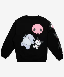 BIOWORLD Kuromi X Dumbgood Crewneck Sweatshirt