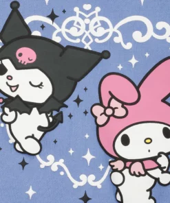 BIOWORLD Characters My Melody & Kuromi X Dumbgood Crop Hoodie