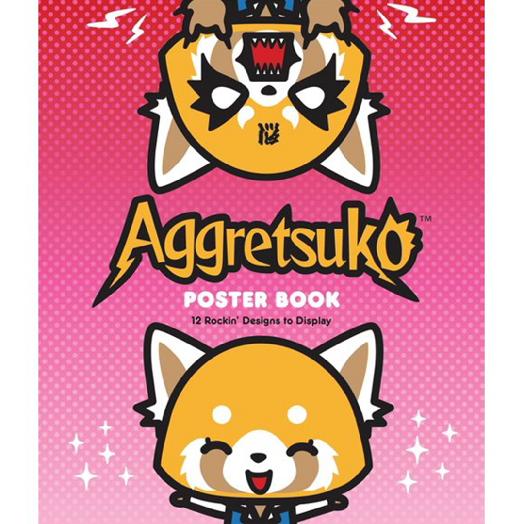 HACHETTE BOOK GROUP Aggretsuko Poster Book: 12 Rockin' Designs To Display Characters 3 HACHETTE BOOK GROUP Aggretsuko Poster Book: 12 Rockin' Designs To Display Characters