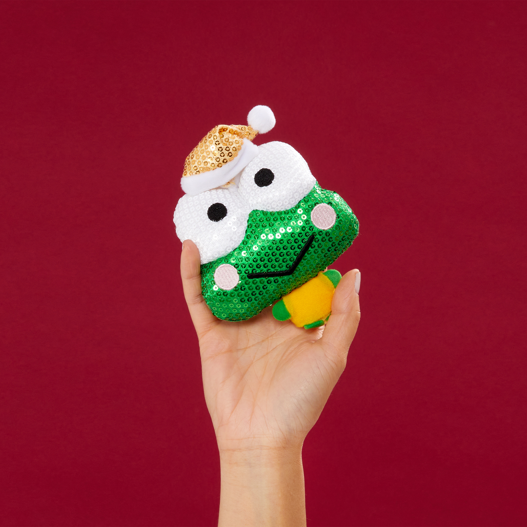 HUNET USA Holiday 2021 Sequin Keroppi Ornament Home 4 HUNET USA Holiday 2021 Sequin Keroppi Ornament Home