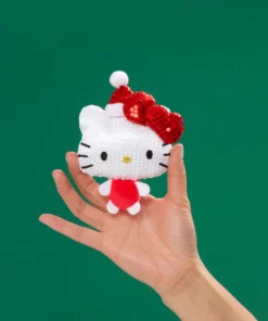 HUNET USA Holiday 2021 Sequin Hello Kitty Ornament New
