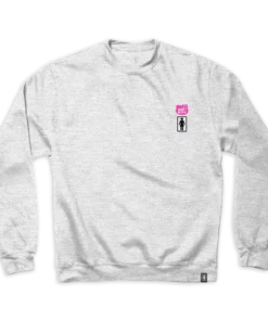 Girl Skateboards Hello Kitty X GIRL Tokyo Speed #1 Sweatshirt (Silver Ash) Characters