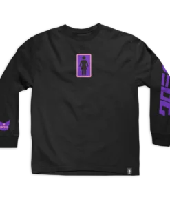 Girl Skateboards Characters Kuromi X GIRL Tokyo Speed Long Sleeve (Black)