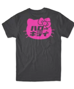 Girl Skateboards Hello Kitty X GIRL Tokyo Speed Tee (Charcoal)