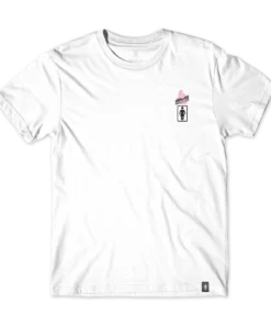 Girl Skateboards My Melody X GIRL Tokyo Speed Tee (White)