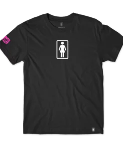 Girl Skateboards Hello Kitty X GIRL Tokyo Speed #1 Tee (Black)