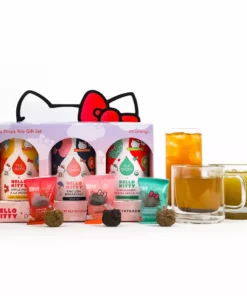 Hello Kitty X Tea Drops Trio Gift Set Characters