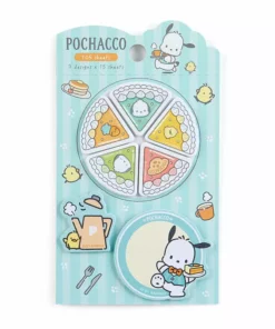 Japan Original New Pochacco Pizza Page Marker Sticky Notes