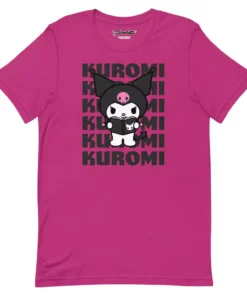 Printful Characters Kuromi Watashi Wa T-Shirt Berry
