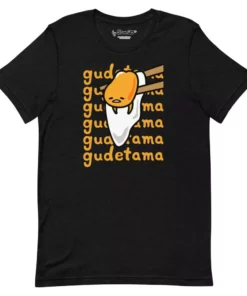 Printful Gudetama Watashi Wa T-Shirt Characters