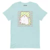 Printful Marumofubiyori Watashi Wa T-Shirt Light Blue 2 Printful Marumofubiyori Watashi Wa T-Shirt Light Blue
