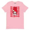 Printful My Melody Red Logo T-Shirt Pink