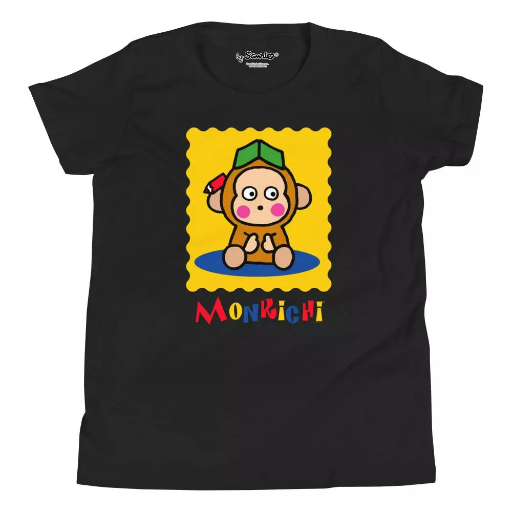 Printful Characters Youth Monkichi Primary Logo T-Shirt 3 Printful Characters Youth Monkichi Primary Logo T-Shirt