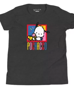 Printful Characters Youth Pochacco Primary Logo T-Shirt