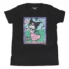 Printful Youth Kuromi Strawberry Picking Strawberries Farm T-Shirt 2 Printful Youth Kuromi Strawberry Picking Strawberries Farm T-Shirt